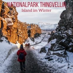 Nationalpark Thingvellir Winter Island reisefuhrer