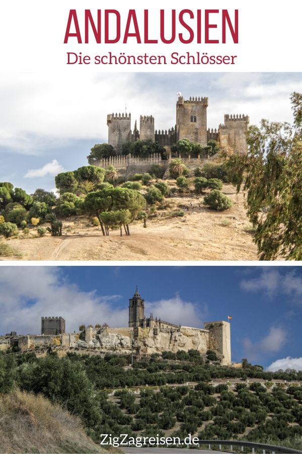 Schlosser Burgen Andalusien reisen Pin2