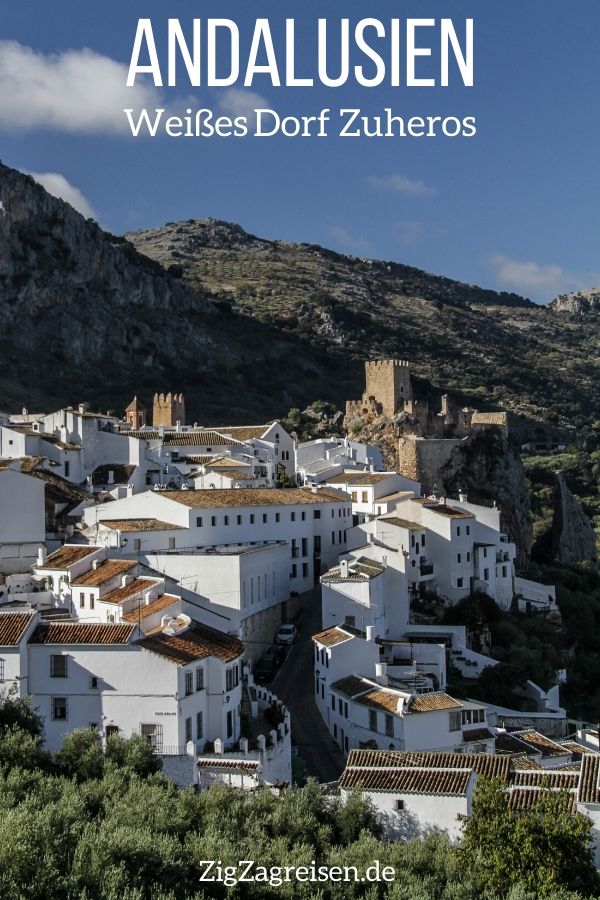 Weisses Dorf Zuheros Andalusien reisen Pin2