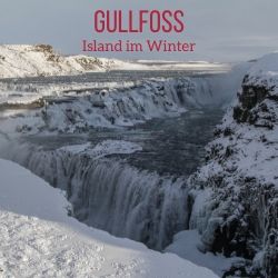 wasserfall Gullfoss Winter Island reisefuhrer