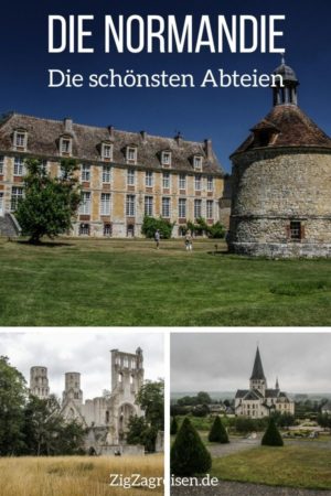 die schonsten Abteien der Normandie reisen Pin