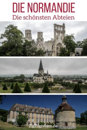 die schonsten Abteien der Normandie reisen Pin2