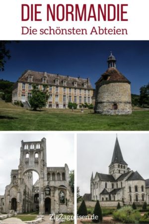 die schonsten Abteien der Normandie reisen Pin3