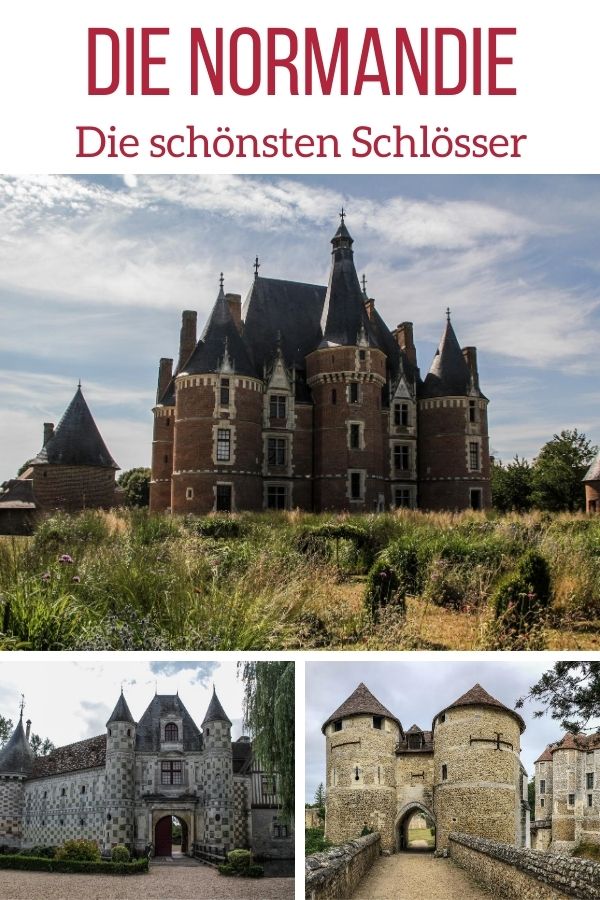 16 schönste Schlösser der Normandie (Frankreich)