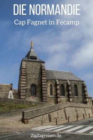 Cap Fagnet Fecamp Normandie reisen Pin