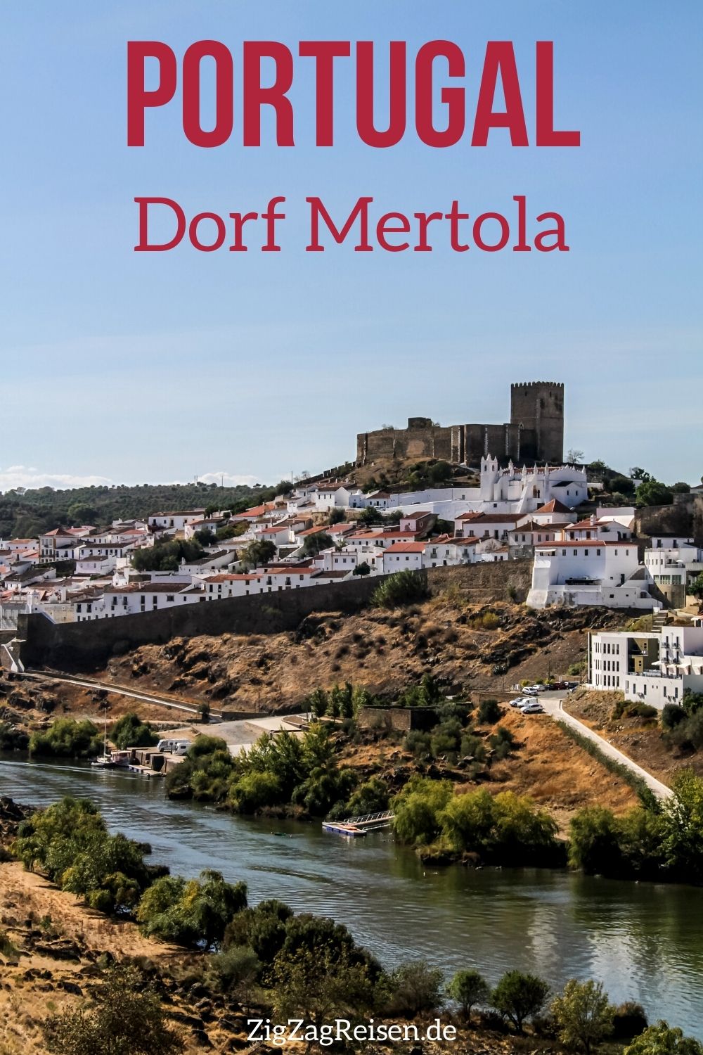 Dorf Mertola Portugal reisen Pin1