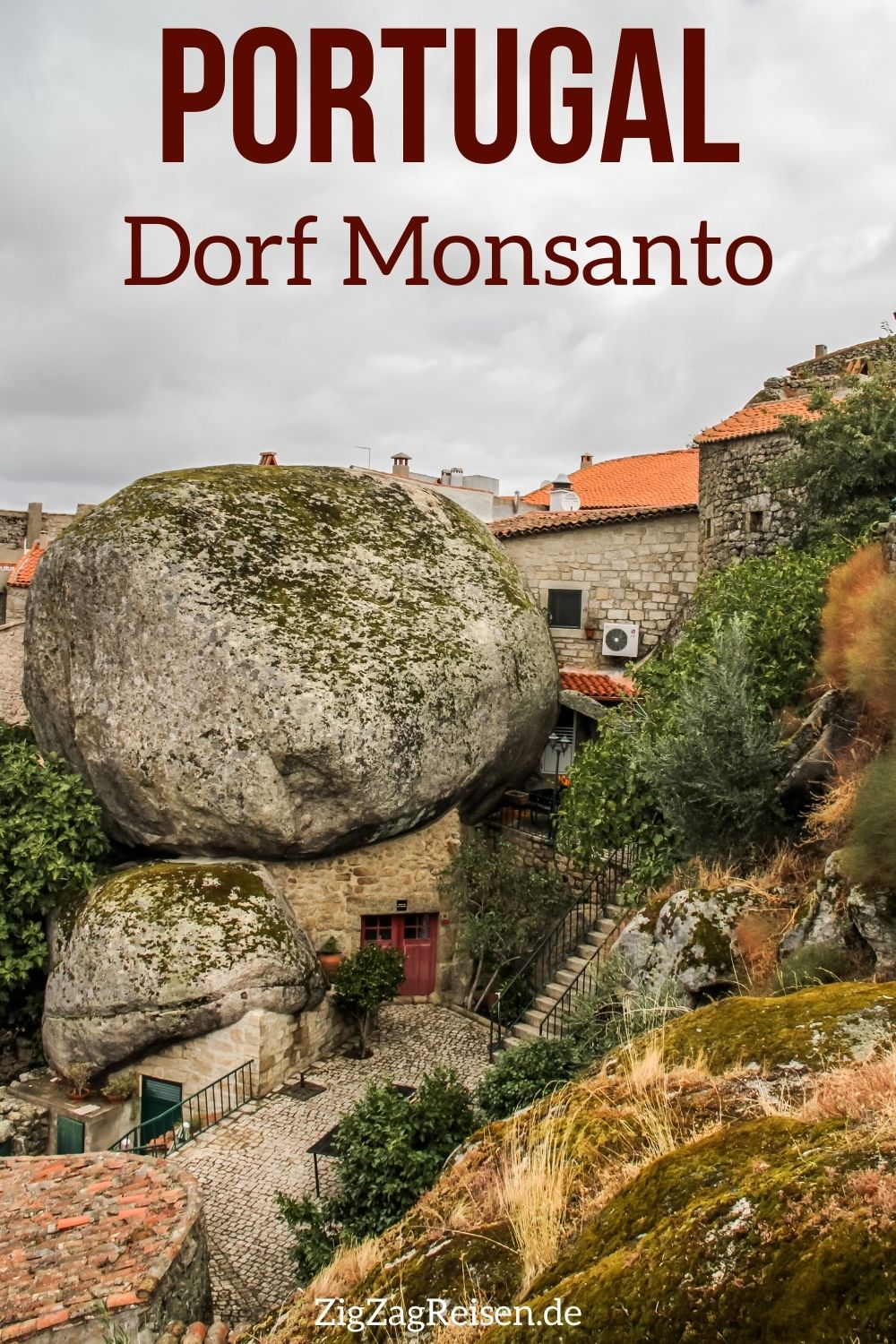 Dorf Monsanto Portugal reisen Pin1
