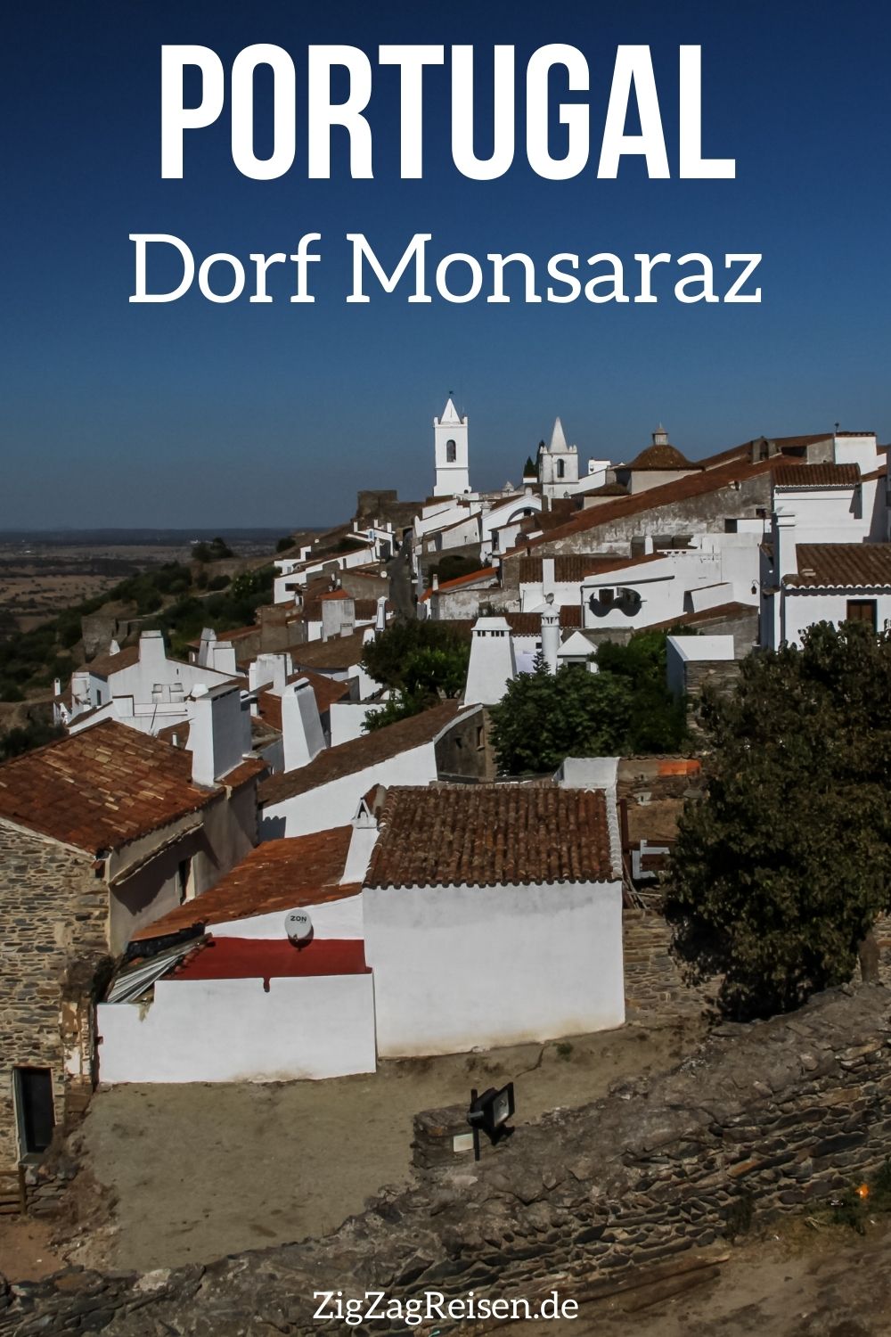 Dorf Monsaraz Portugal reisen Pin2