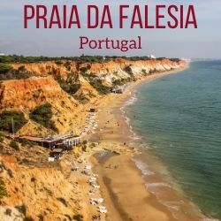 Praia da Falesia Strand Portugal reisen
