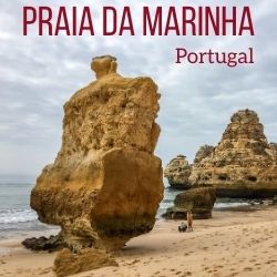 Praia da Marinha Strand Portugal reisen