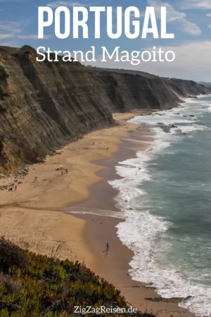 Praia do Magoito Strand Portugal reisen Pin1