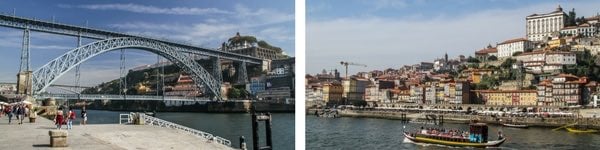 Eine Woche in PORTUGAL Reiseverlauf - PORTO & NORDEN tag 1 Porto