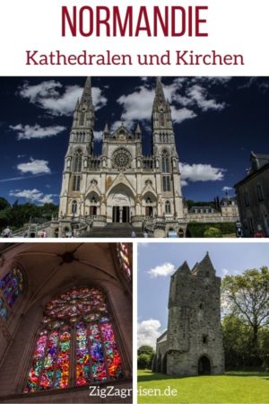 Schonste Kirchen Kathedralen Normandie Reisen Pin