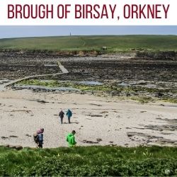 Brough of Birsay Orkney Schottland
