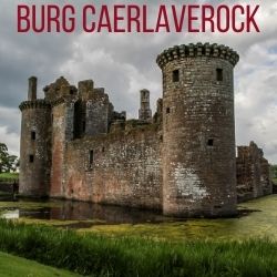 Burg Caerlaverock Castle Schottland