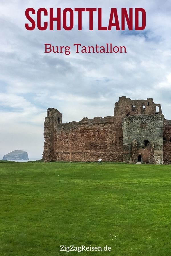 Burg Tantallon Castle Schottland Pin1
