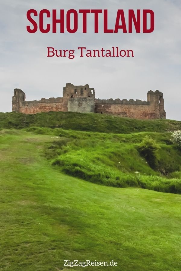 Burg Tantallon Castle Schottland Pin2