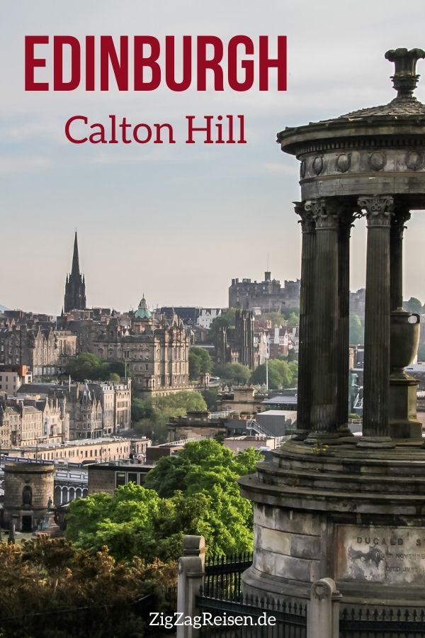 Calton Hill Edinburgh Schottland Pin2