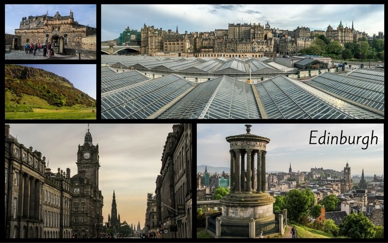 Edinburgh, die schönste Stadt in Schottland