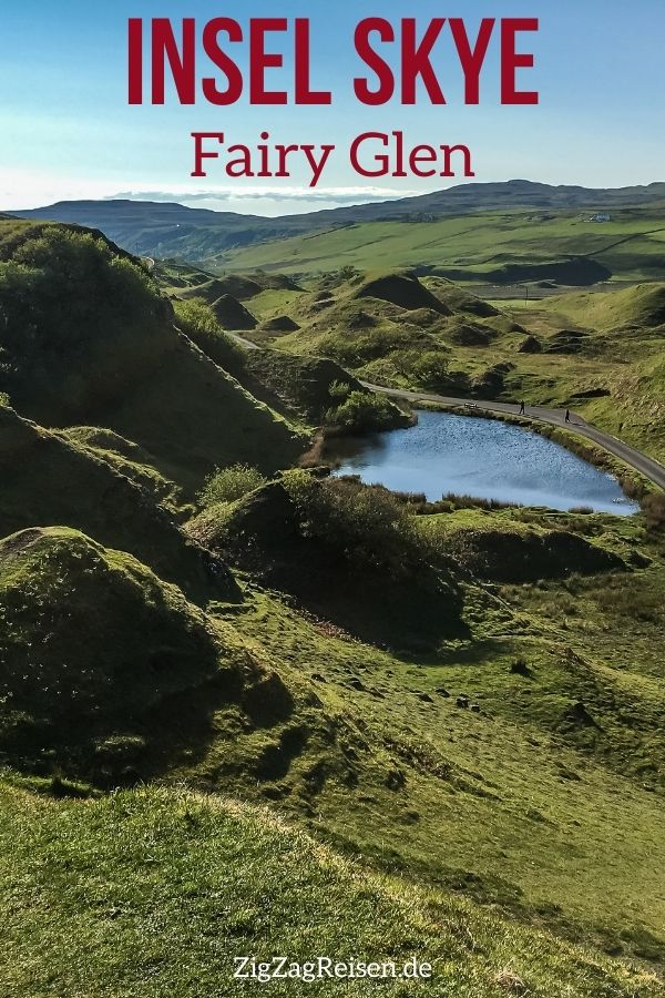 Fairy Glen Skye Schottland Pin1