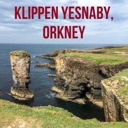 Klippen Yesnaby Orkney Schottland