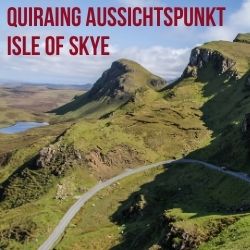 Quiraing Aussichtspunkt Skye Schottland