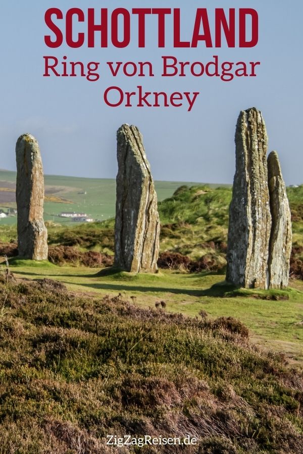 Ring of Brodgar Orkney Schottland Pin1