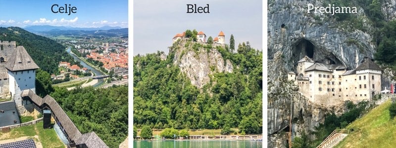 Schönste Burgen Slowenien