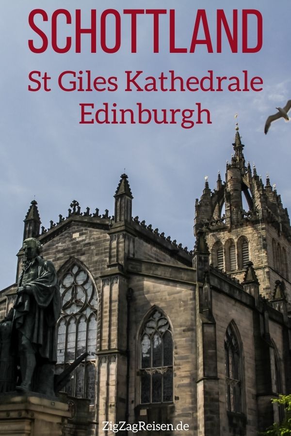 St Giles Edinburgh Kathedrale Schottland reisen Pin1