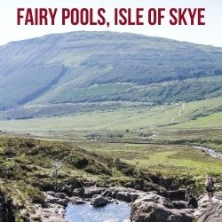 Wanderung Fairy Pools Skye Schottland