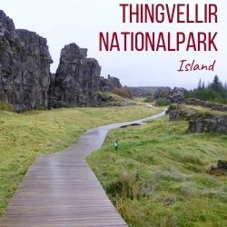 Thingvellir Nationalpark Island reisen