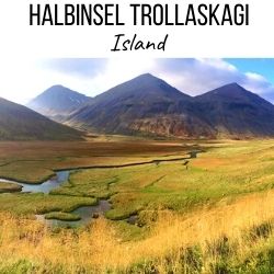 Halbinsel Trollaskagi Island reisefuhrer