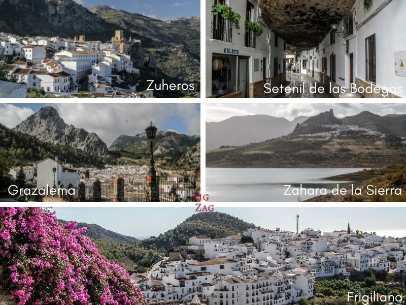 Schönste Dörfer Andalusien