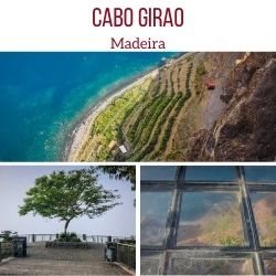 Cabo Girao Madeira Klippen skywalk Seilbahn
