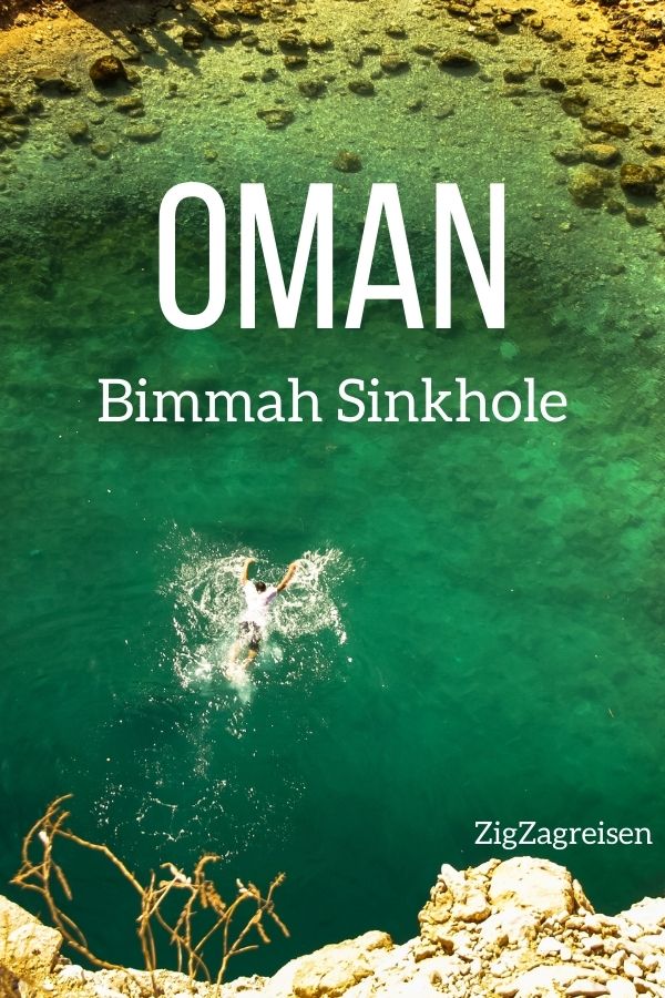 Bimmah Sinkhole Oman Erdfall