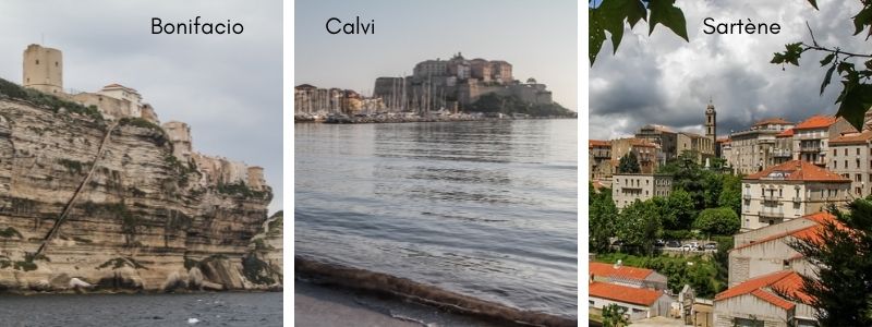 schönste Städte auf Korsika
