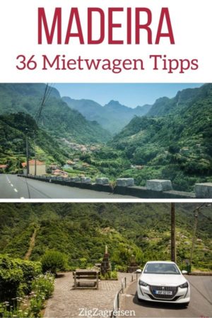 Madeira Mietwagen: 36 Tipps + Erfahrungen (2022)