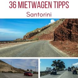 Santorini Mietwagen Tipps