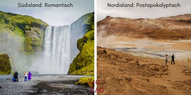 Sud oder NordIsland schonste Reiseziele