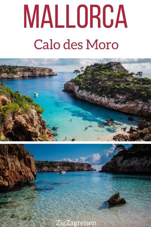 Strand Calo des Moro Mallorca Pin