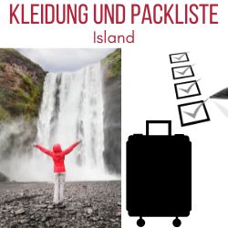 Kleidung Island Packliste Winter Sommer