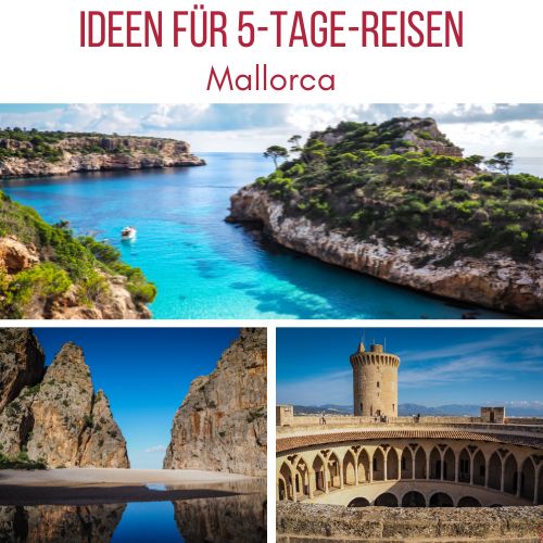 5 Tage auf Mallorca Reiseroute