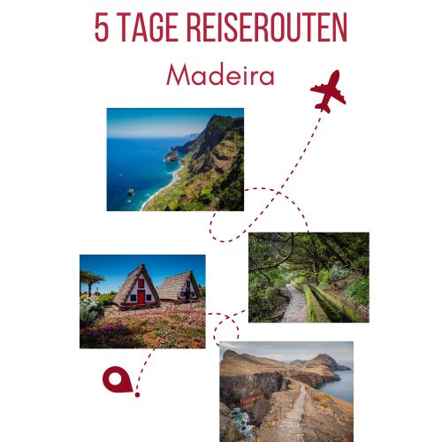 Besuchen Madeira 5 tagen reiserouten plan