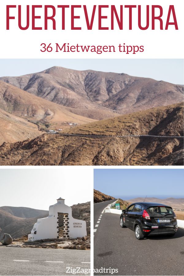 Fuerteventura Mietwagen Tipps Erfahrungen auto mieten