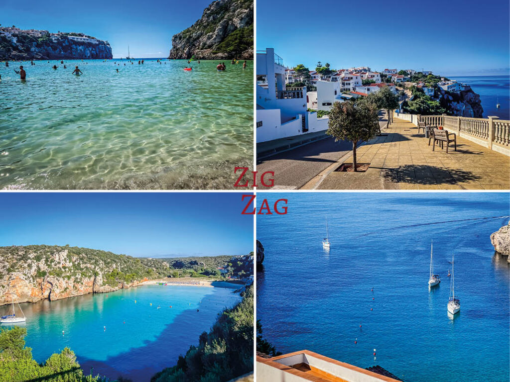 Meine Tipps und Fotos, um den Strand und die Bucht Cala'n Porter (Menorca) zu besuchen: Zugang, Parkplatz, Einrichtungen, Landschaften...