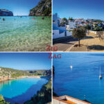Meine Tipps und Fotos, um den Strand und die Bucht Cala'n Porter (Menorca) zu besuchen: Zugang, Parkplatz, Einrichtungen, Landschaften...