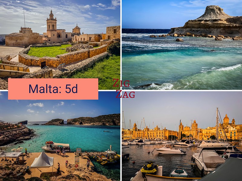 besuchen malta reiseroute 5 tage
