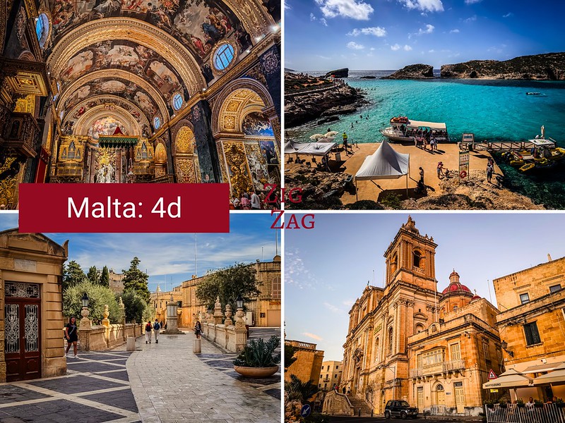 besuchen malta reiseroute 4 tage