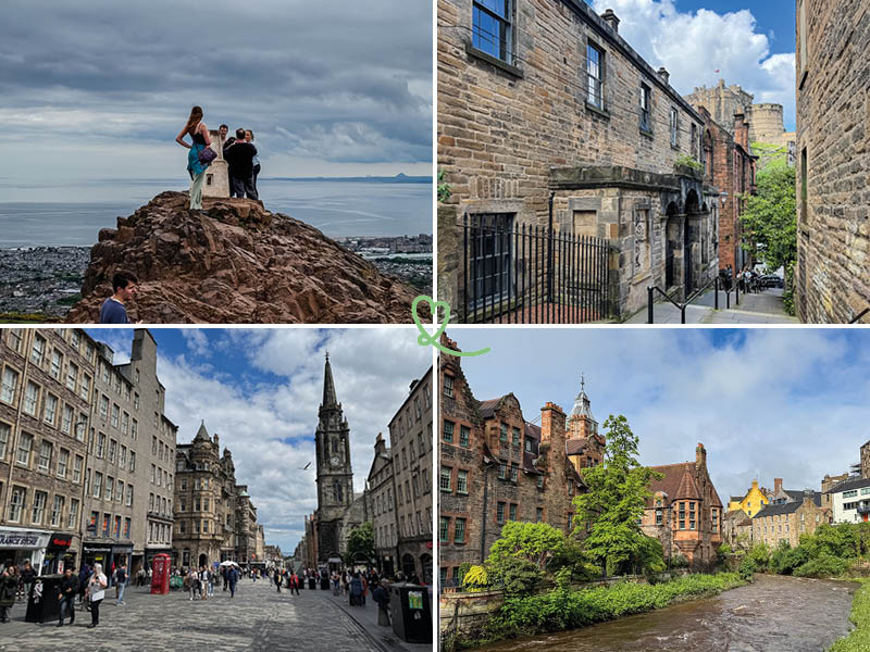schonste ansichten strecken edinburgh